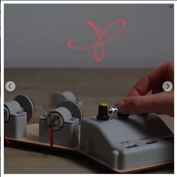 NEW KiwiCo. Kiwi Co. Geometric Laser Projector Science Kit STEM Craft Learning K - Picture 9 of 12
